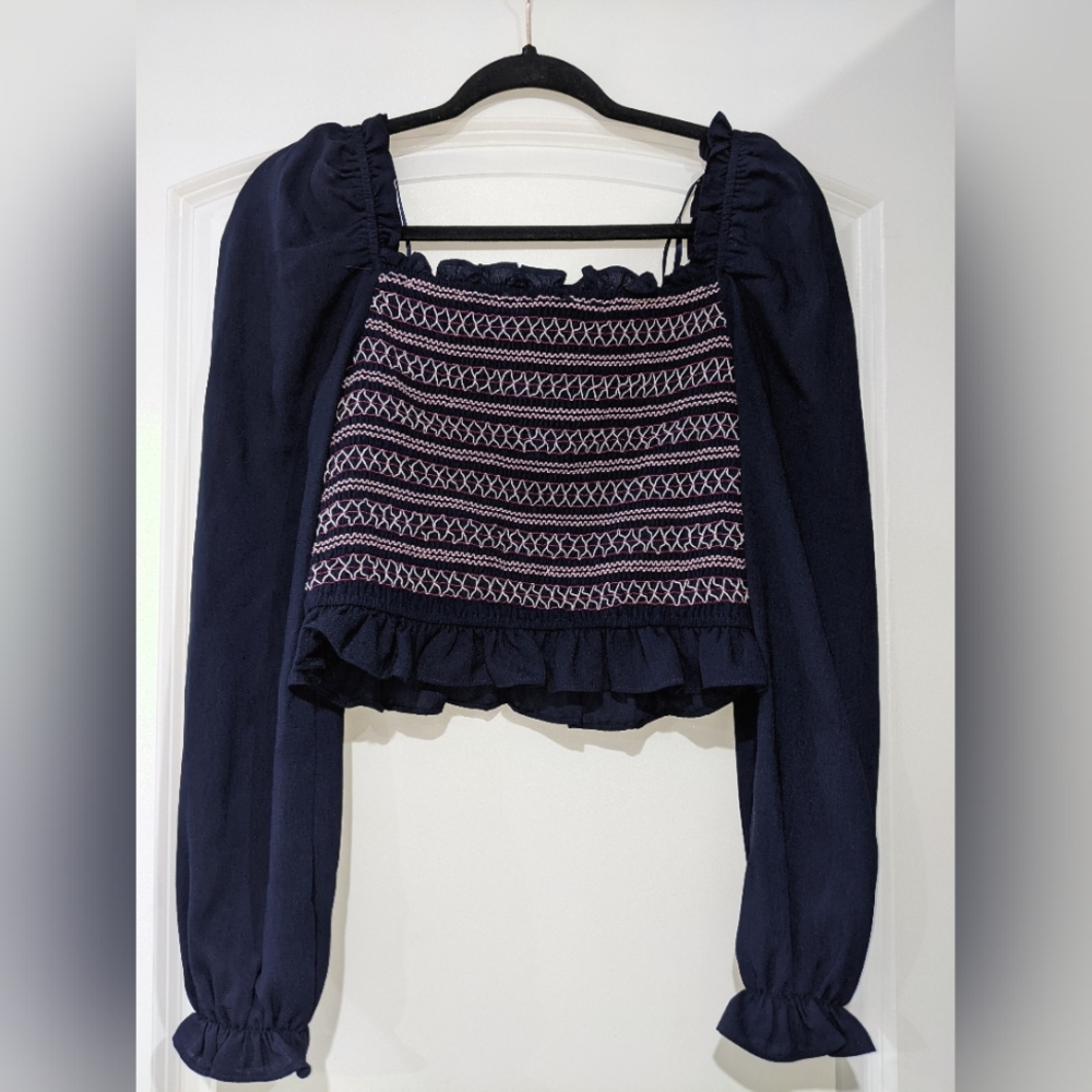 Aqua Women's crop top